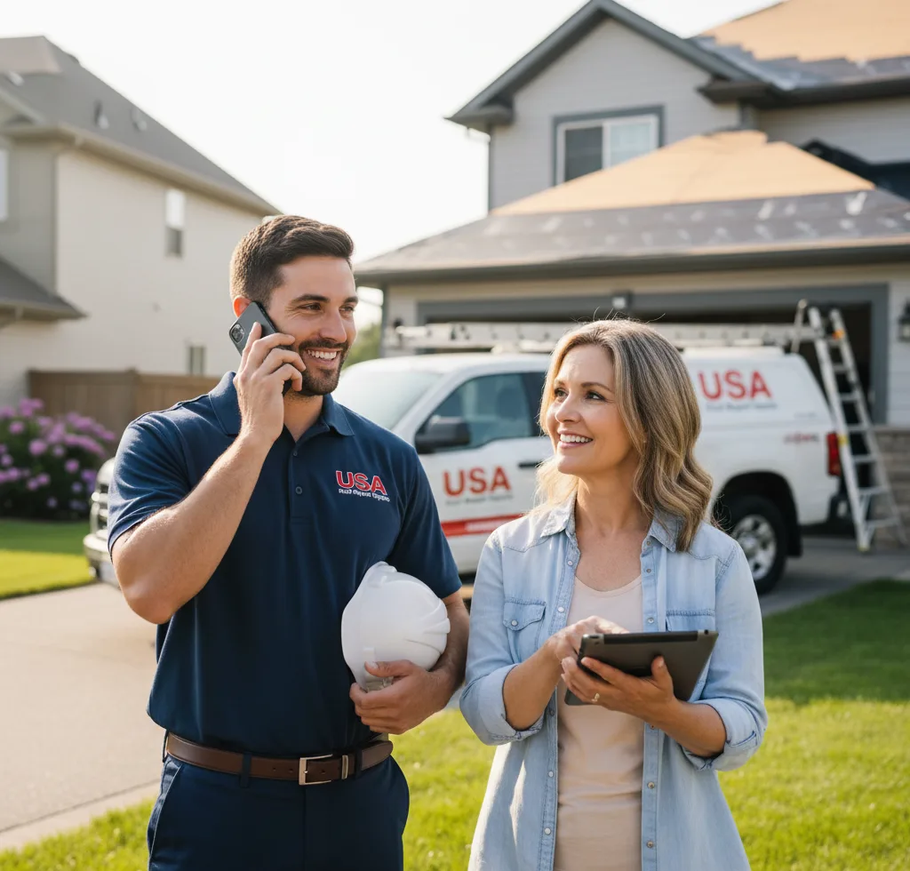 USA Roof Repair Experts customer support in Ness City